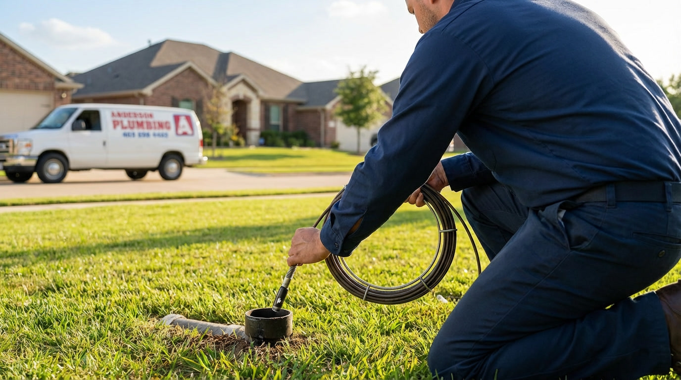 Sewer line repair process – illustrative image